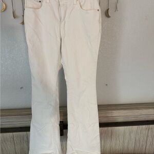 Levi’s Women's White Flare Jeans